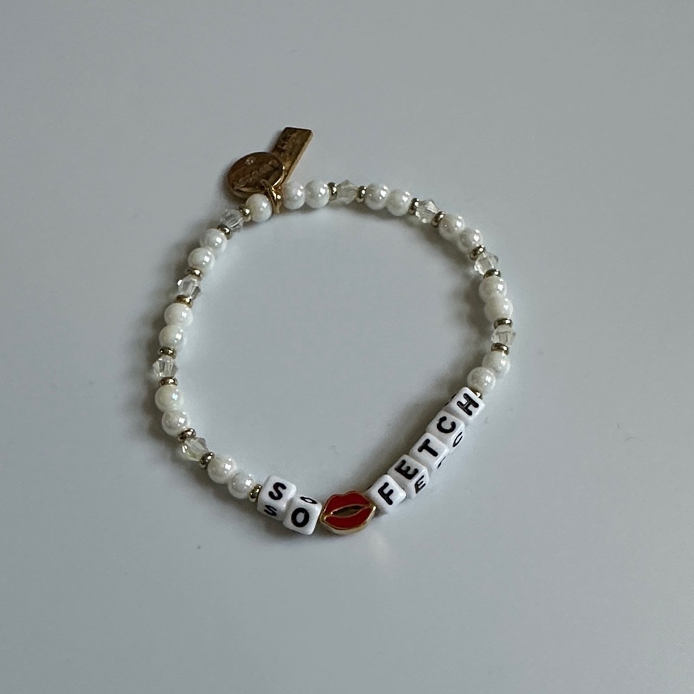 Little Words Project Mean Girls So Fetch Beaded Bracelet